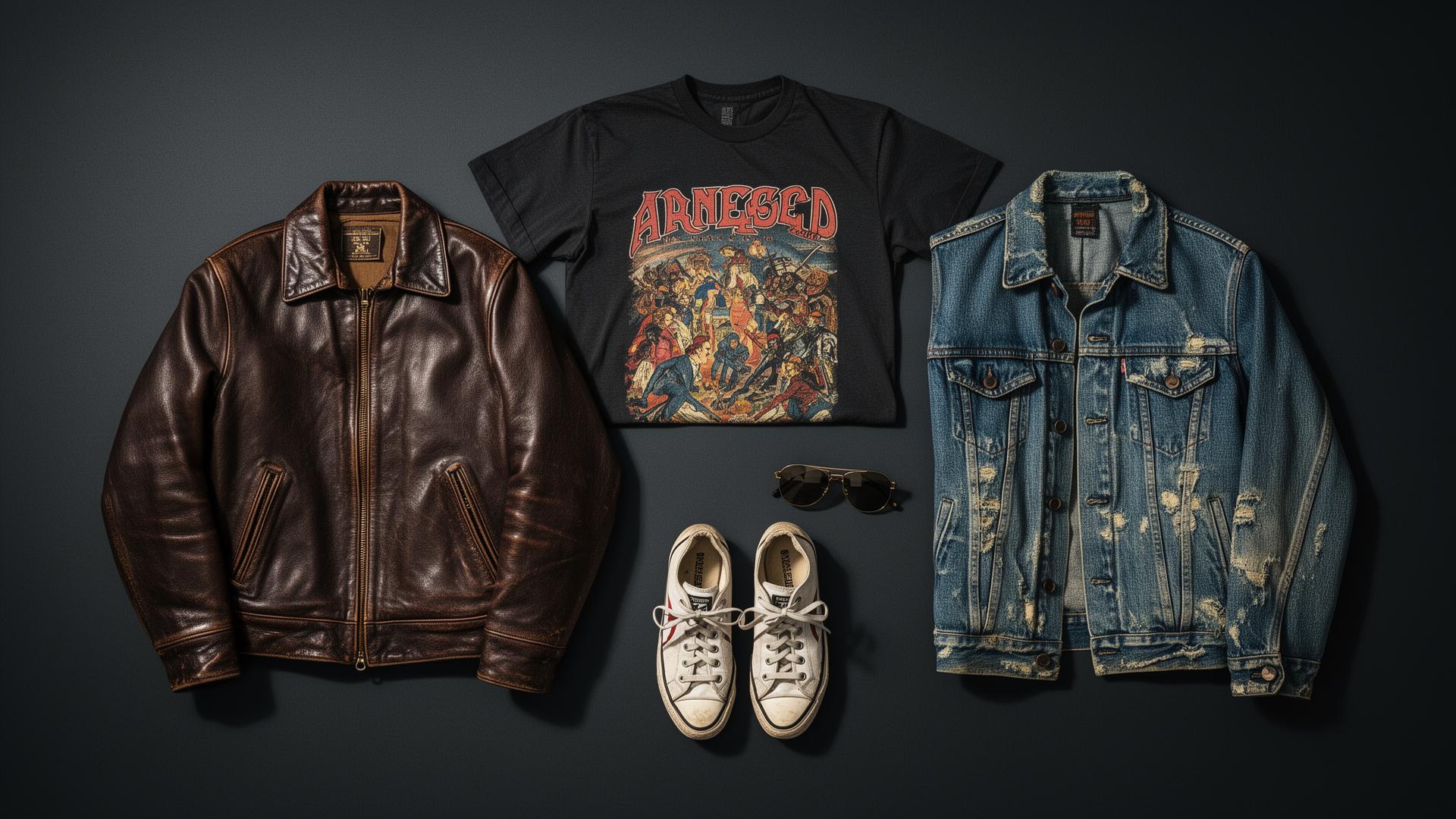 Clothing and collectibles ready to sell on Shedd